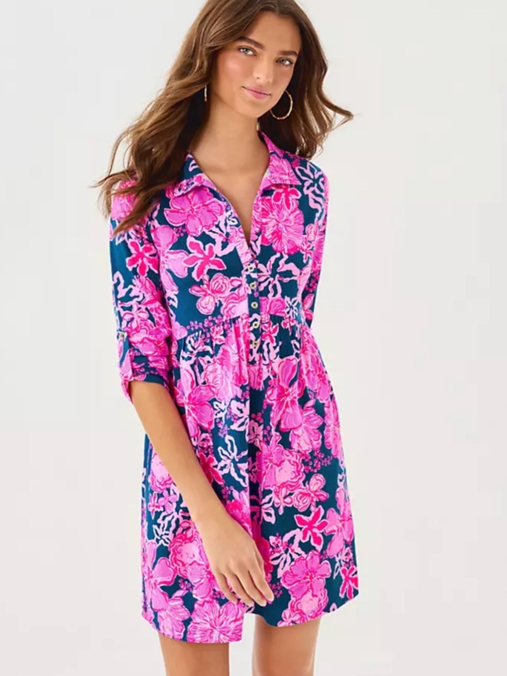 Lilly Pulitzer | Saralyn Popover Shirtdress | XS